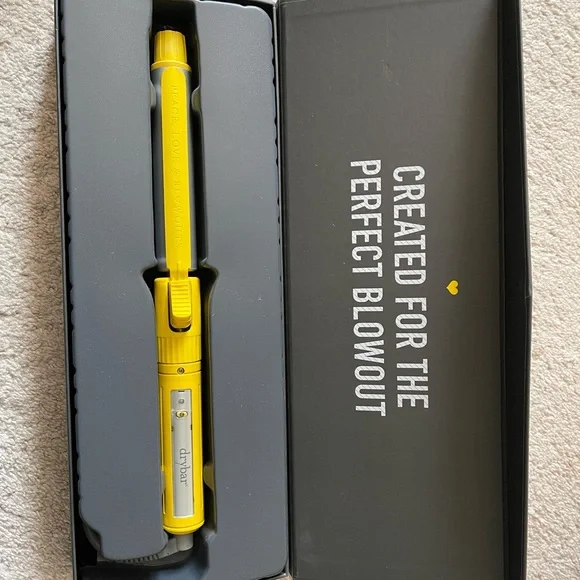 Dry bar curling iron